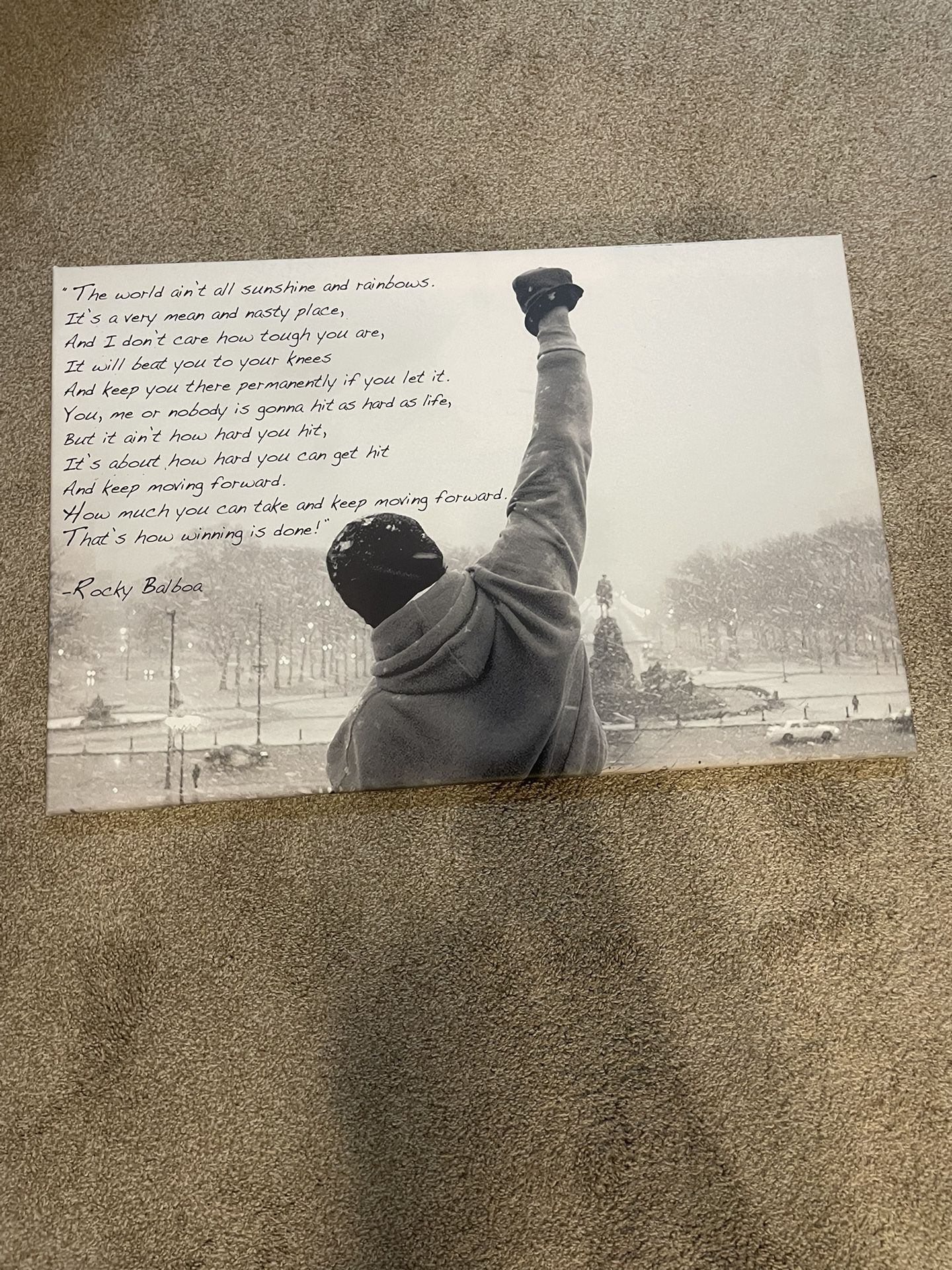 Rocky Balboa Canvas