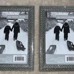 Set Of 2 Harbortown Industries 4x6 Photo Frames