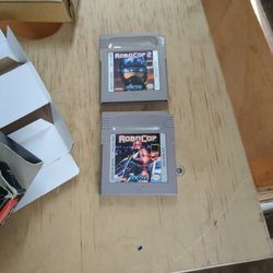Robocop 1 and 2 for gameboy