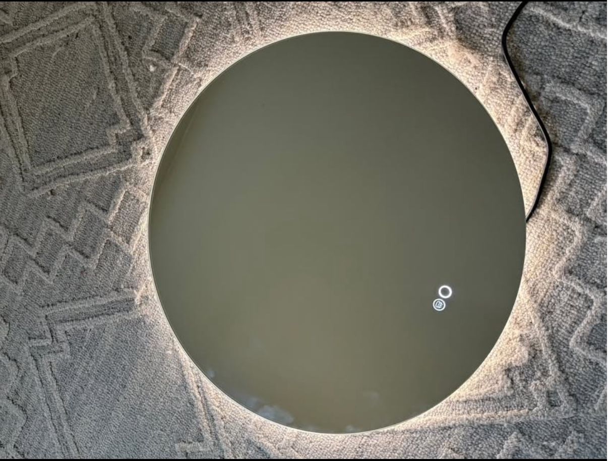 24” Round LED MIRROR ANTIFOG 