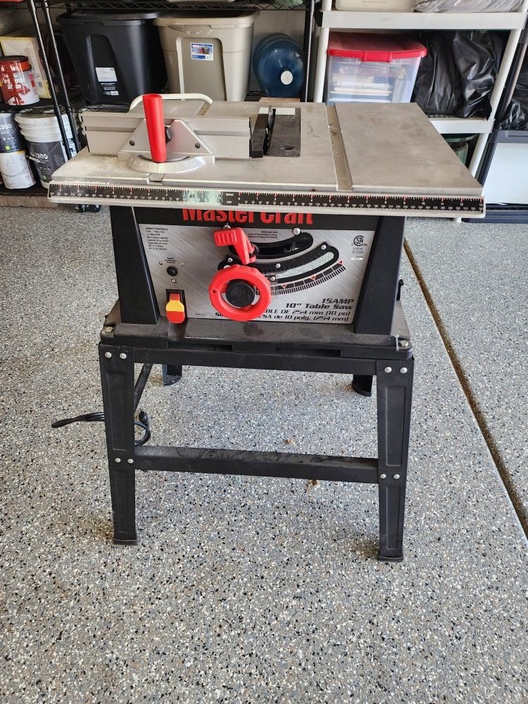 Mastercraft Table Saw