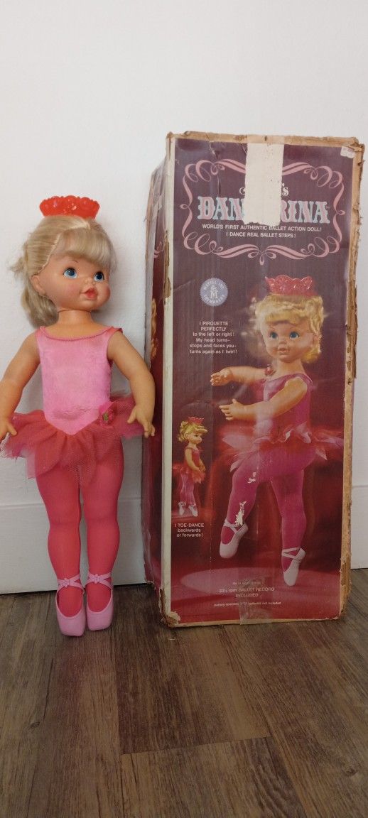 RARE 1968 Mattel Dancerina Doll