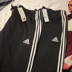 Brand New Men's Adidas Shorts Two Pairs New WITH Tags XL
