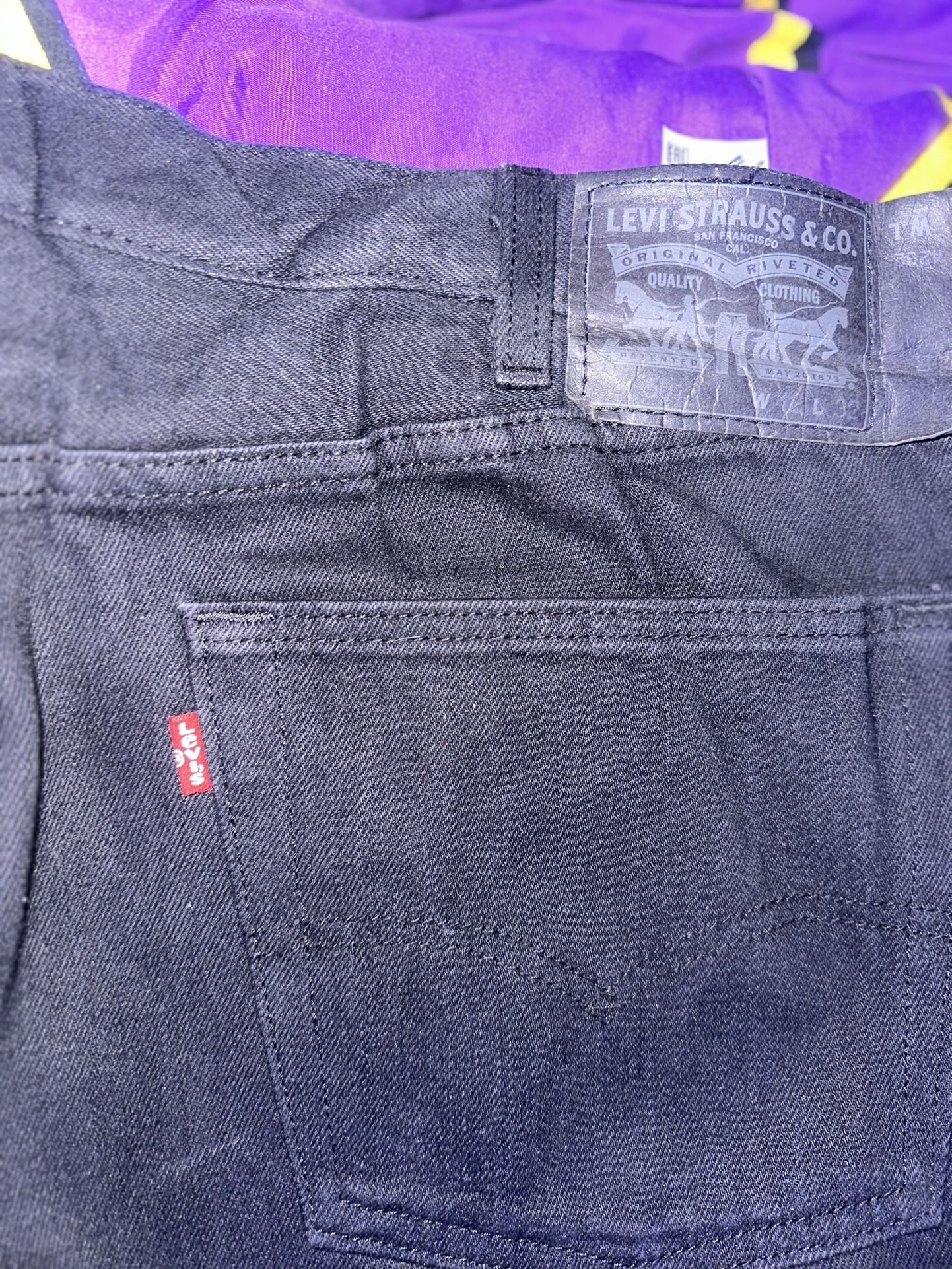 Black 501’s Levi’s