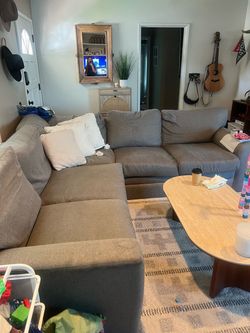 L shaped couch