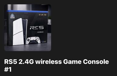 RS5 2.4G wireless Game Console