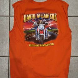 VINTAGE DAVID ALLAN COE TANK TOP