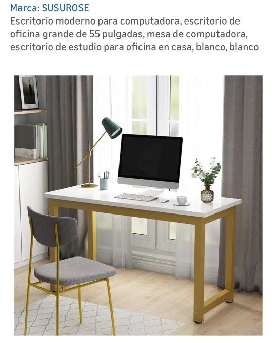 Modern computer desk/ Mesa moderna para computador