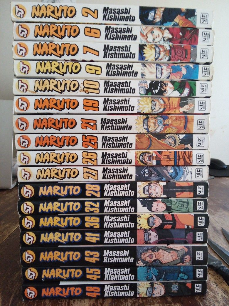 Naruto Manga Collection 17 Volumes