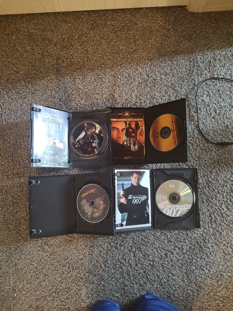 James Bond DVDs