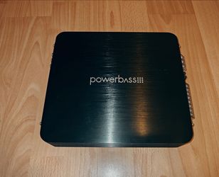 Old school PowerBass 4 channel amp