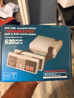 Mini Game Anniversary Edition Entertainment System 620 Games