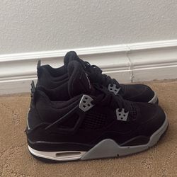 Jordan 4 Retro Black Canvas 