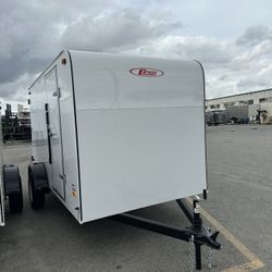 Carson Trailer EL12 White 