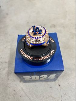2024 LA Dodgers World Series Replica Ring Miguel Rojas