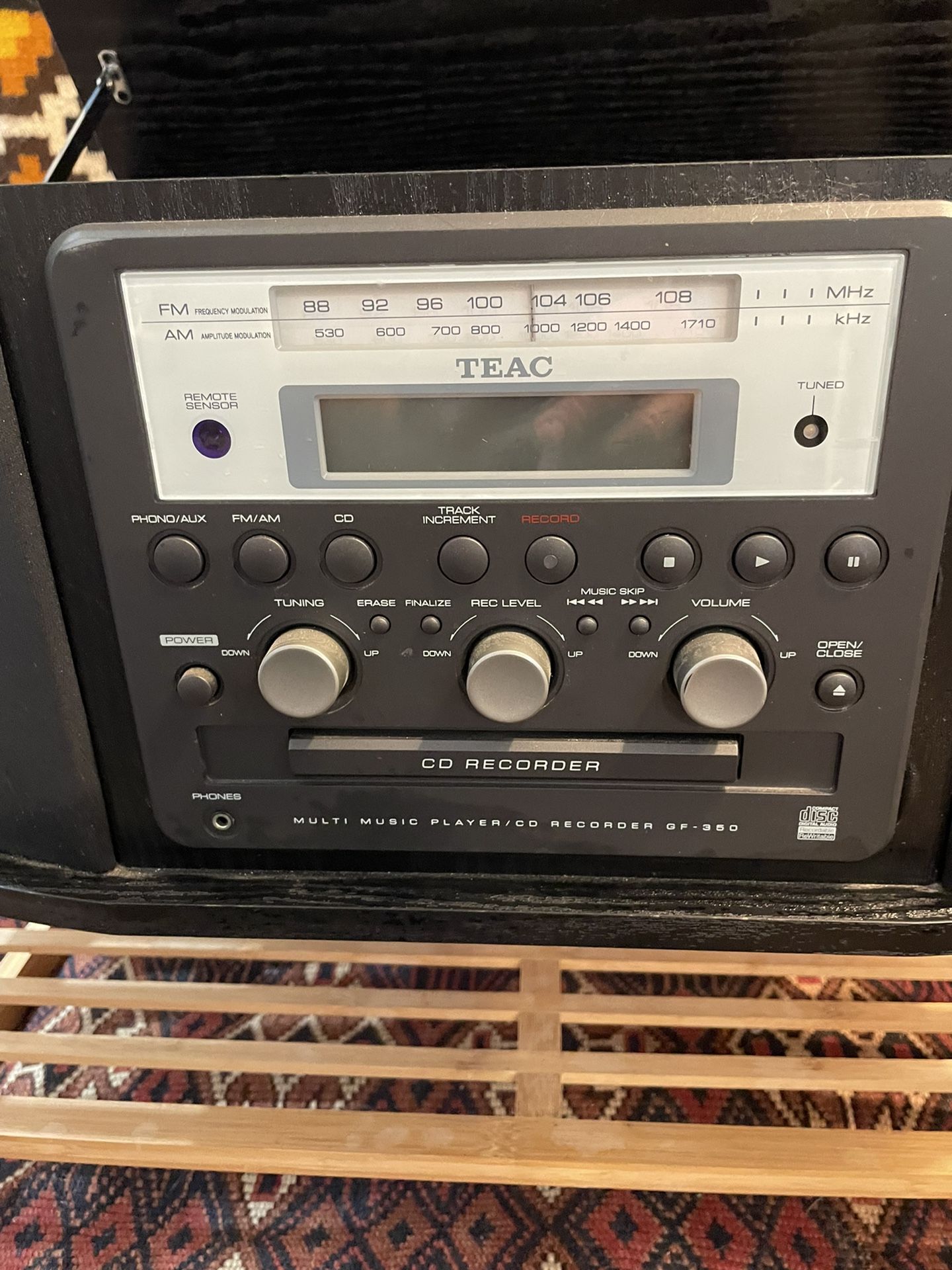 Teac GF-350 Cd Recorder Album To Cd