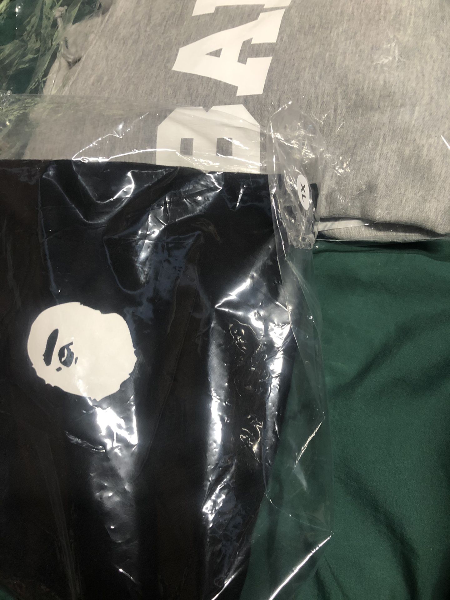 Bape hoodie(SOLD) and sweats XL Family Pack