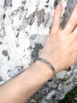 Bangle stainless steel designer