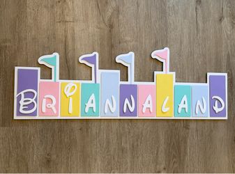 Disneyland birthday sign