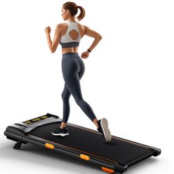 New Walking Pad Treadmill with Handle Bar, Under Desk Treadmill