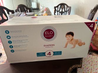 Elo Baby Diapers Size 4 – 124 Count