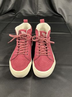 Vans High Tops Suede With Lining Sz Mens 5.5 Women’s 7 