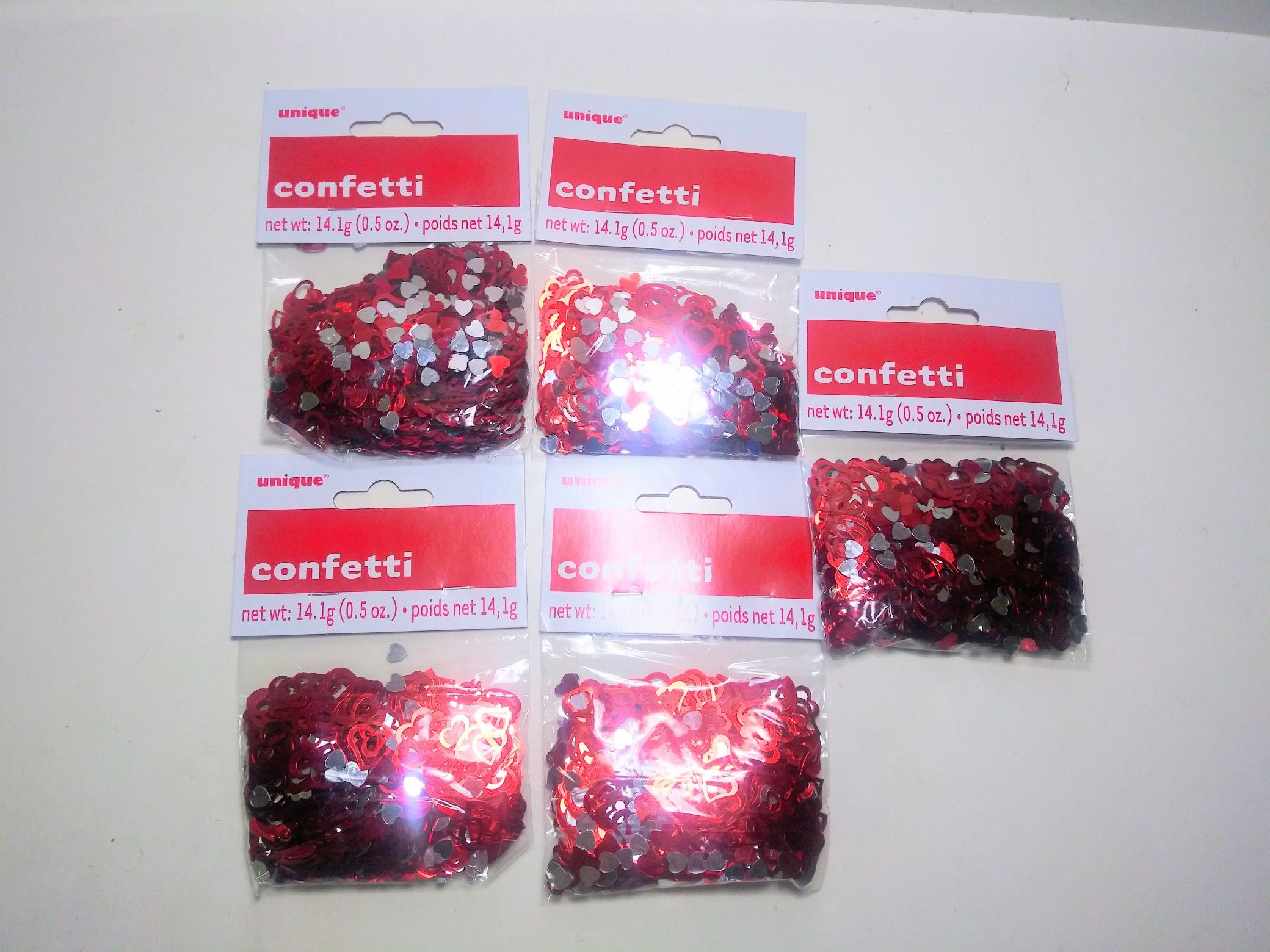 Confetti Hearts Lot