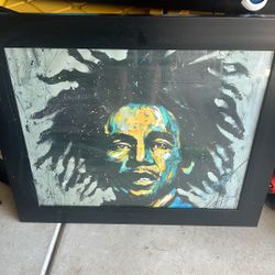 Bob Marley Framed Picture 