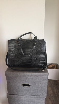 Black Laptop Purse