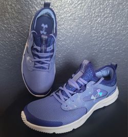 Under Armour Running Shoes 5 Youth Girl's Purple Shoes