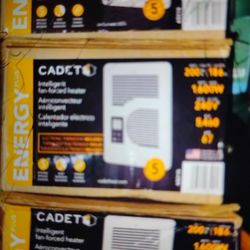 Cadet Fan Forced Heaters With Electronic Thermostat Included( Energy)