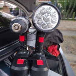 Drill Master Drill And  Work Light 
