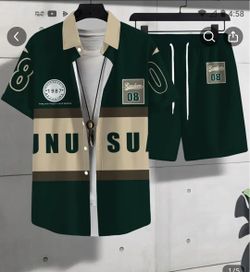 Mens designer short set 2xl