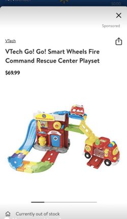 vtech Go Go smaet wheels train station, command rescue and contruction site