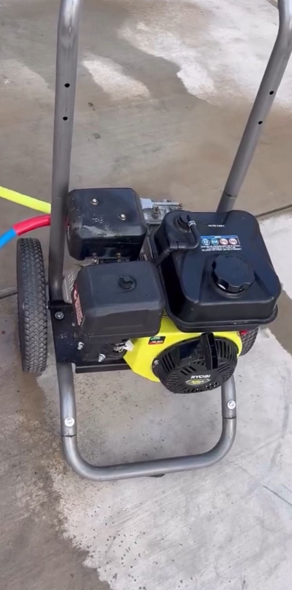 2900 PSI Ryobi Gas Pressure Washer