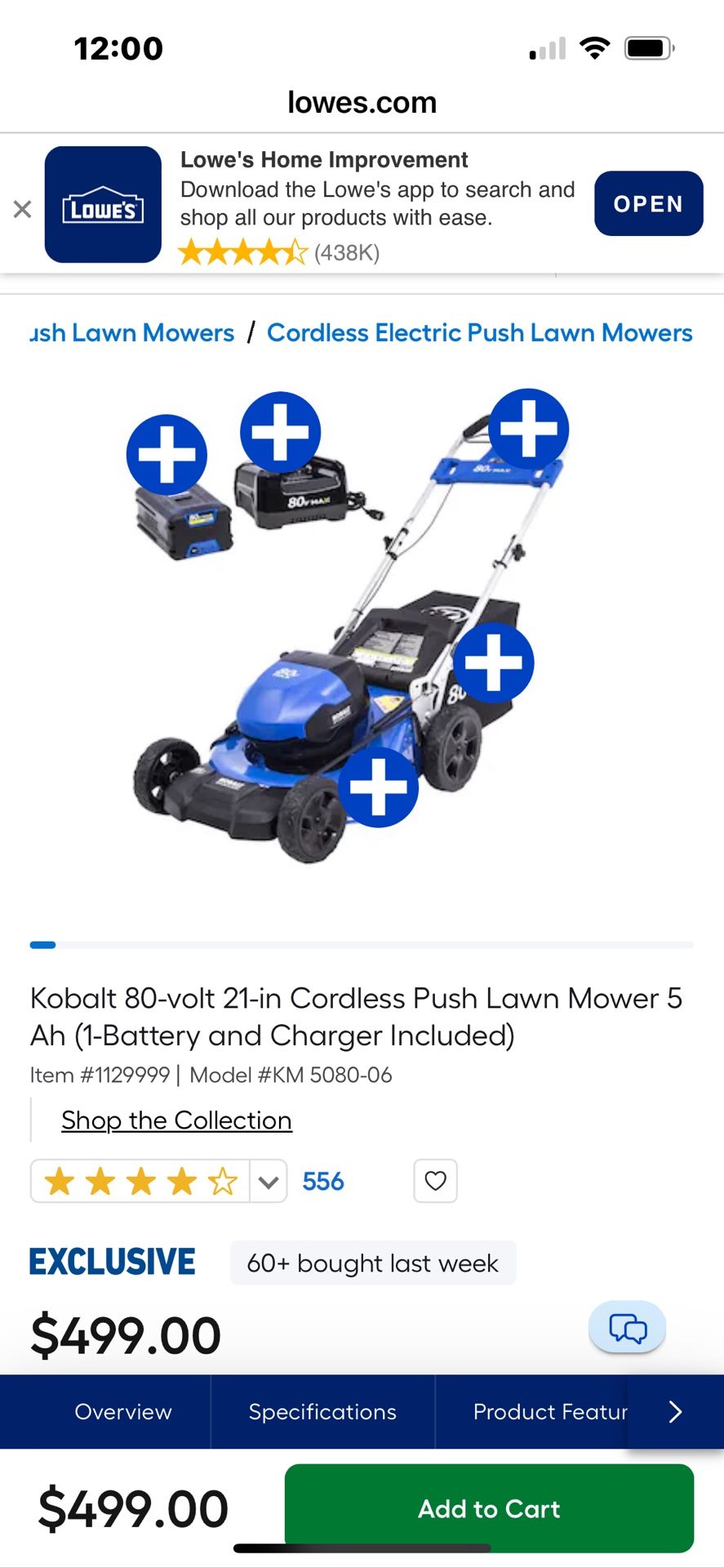 Kobalt Lawn Mower