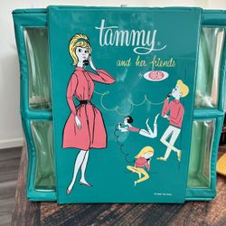 2 Vintage Doll Cases 