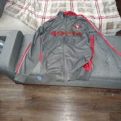 XL majestic 49er jacket