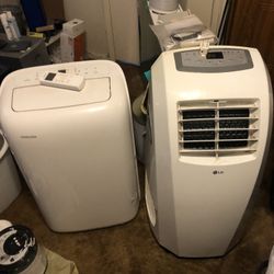2 Portable Air Conditioners 