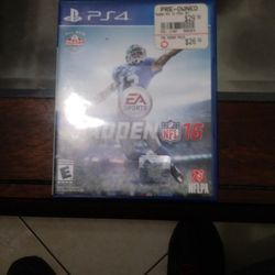PS4 Madden 16