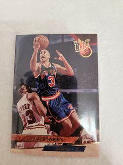 John Starks Basketball Card