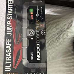 Noco boost HD jumper cable box
