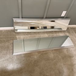 Z Gallerie Wall Mirrors 43x11