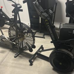 Concept 2 and airdyne