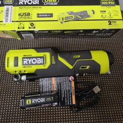 Ryobi USB Portable Inflator 