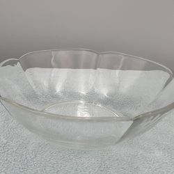 Duralex France 6 Inch Scalloped Clear Glass Bowl