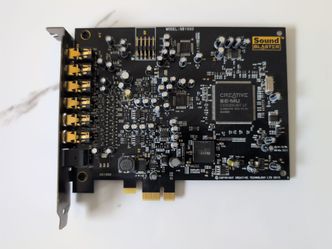 Creative Sound Blaster Audigy RX 7.1 PCI-e  Sound Card