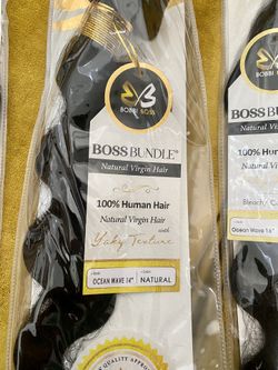 Bobbi Boss 100% Natural Virgin Human Hair Bundle