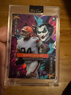 1 football card joker 1/1