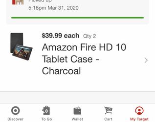 2 Never Used Amazon  fire HD 10 Tablet Case Brand New Never Used